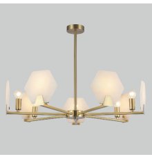 Люстра на штанге Eurosvet Marble 60158/7 латунь a065050