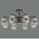 Люстра на штанге Illumico IL1303-8CPA-19 CF CR