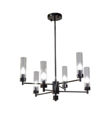 Люстра на штанге AM Group INDIGO SP6 PEARL BLACK