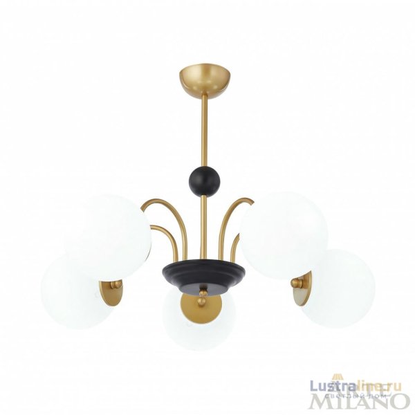 Люстра на штанге Arte Milano Napoli 312066/D700/5 BS/BK