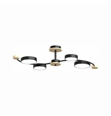 Люстра на штанге LED4U L3206-800 BK