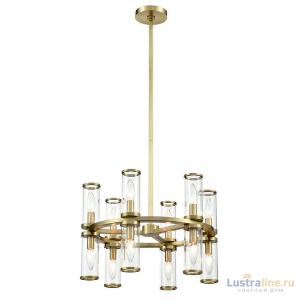 Люстра на штанге Delight Collection MD2061-12B br.brass