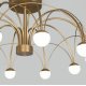 Люстра на штанге Eurosvet Ragno 90031/10 LED золото a069303