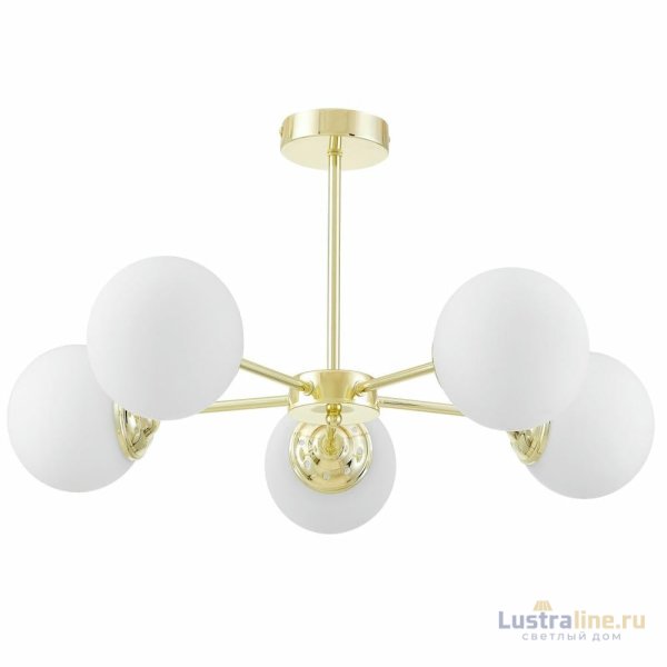 Люстра на штанге Lampit Fino TP 2003-5 GD Люстра на штанге Lampit Fino TP 2003-5 GD