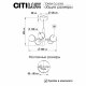 Люстра на штанге Citilux Tonga CL212153