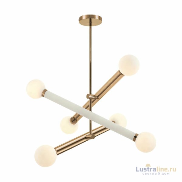 Люстра на штанге Freya Cross FR5381PL-06G