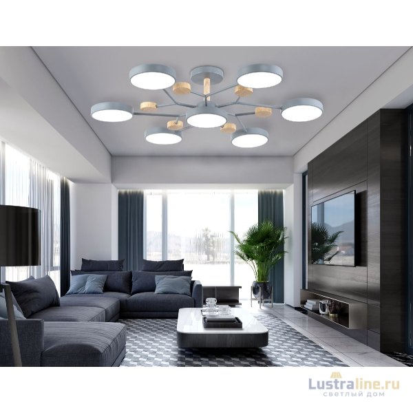 Люстра на штанге Ambrella Light Linetech Comfort FL4865