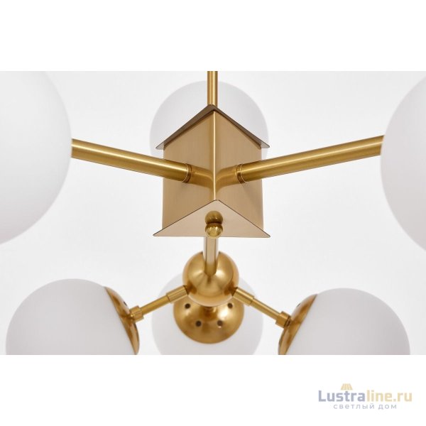 Люстра на штанге Lumina Deco Zodiak LDP 160-12 MD+WT
