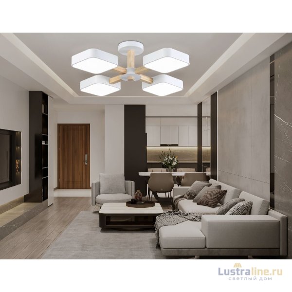 Люстра на штанге Ambrella Light Linetech Comfort FL4879