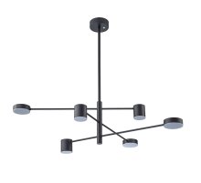 Люстра на штанге Arte Lamp Stanley A2476PL-40BK