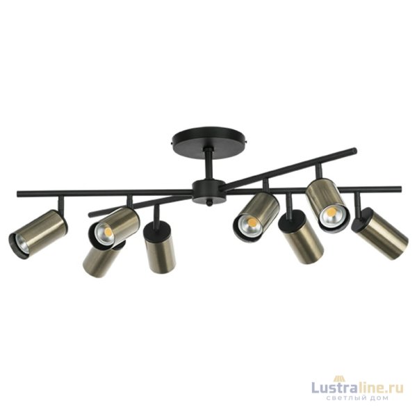Люстра на штанге Lightstar Rullo LR728318 (571728+214431-8) Люстра на штанге Lightstar Rullo LR728318 (571728+214431-8)