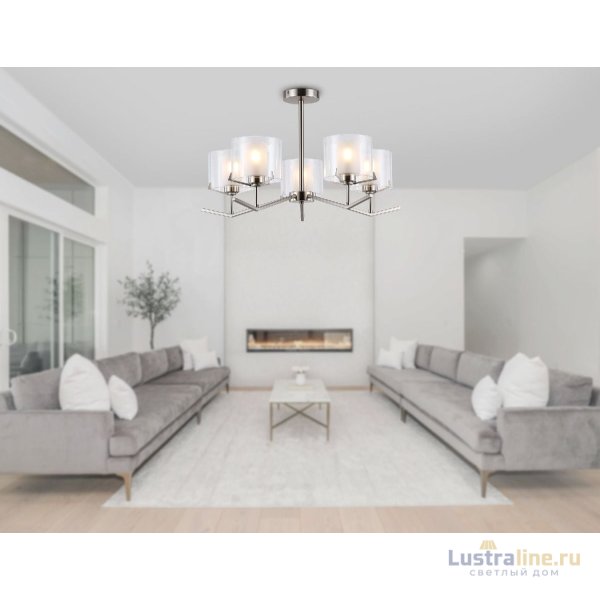 Люстра на штанге Ambrella Light High Light Modern LH57001 Люстра на штанге Ambrella Light High Light Modern LH57001