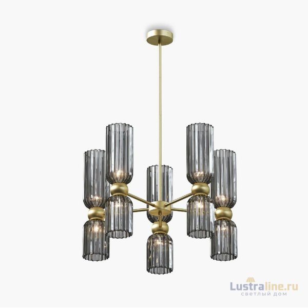 Люстра на штанге Maytoni Antic MOD302PL-10GR