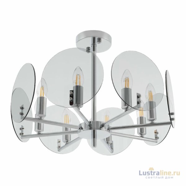 Люстра на штанге Arte Milano Sorrento 379309/8/490 CR Люстра на штанге Arte Milano Sorrento 379309/8/490 CR