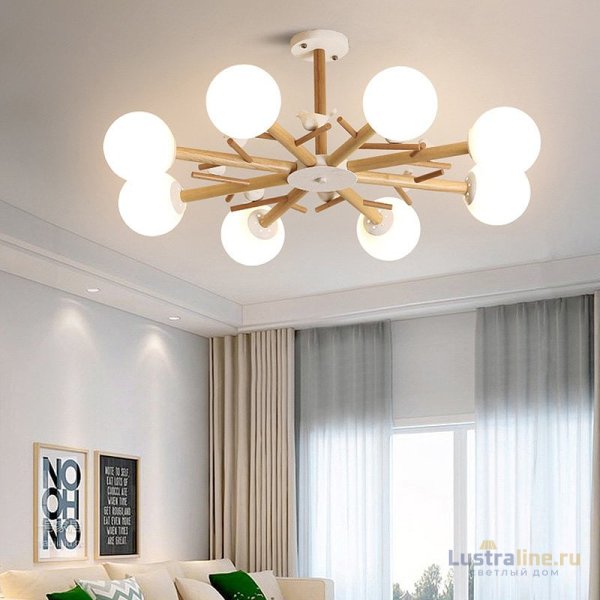 Люстра на штанге ImperiumLoft Finch 178022-26 Люстра на штанге ImperiumLoft Finch 178022-26