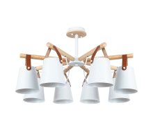 Люстра на штанге Arte Lamp Thomas A7032PL-8WH