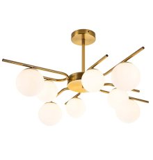 Люстра на штанге Escada Sphere 642/8P Brass УЦ