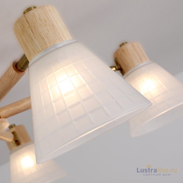 Люстра на штанге Arte Lamp Meleph A4096PL-5BR Люстра на штанге Arte Lamp Meleph A4096PL-5BR