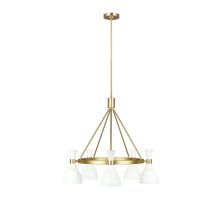 Люстра на штанге Feiss Joan FE-JOAN5-MW