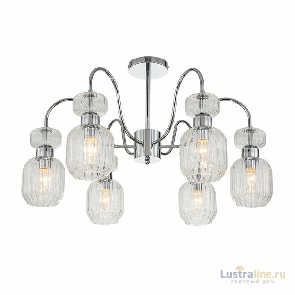 Люстра на штанге Escada Gloss 1141/6PL Chrome/Clear