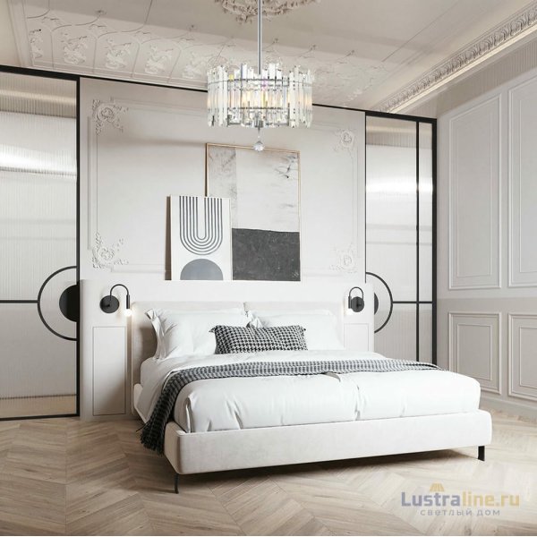 Люстра на штанге Arte Milano Sorrento 372409/5/350/400 CR Люстра на штанге Arte Milano Sorrento 372409/5/350/400 CR
