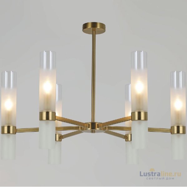 Люстра на штанге Illumico IL0279-6P-79 BRASS