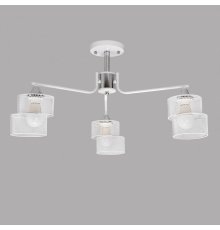 Люстра на штанге IMEX MD.4252-3-S-WH+CH