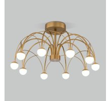 Люстра на штанге Eurosvet Ragno 90031/10 LED золото a069303