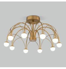 Люстра на штанге Eurosvet Ragno 90031/10 LED золото a069303