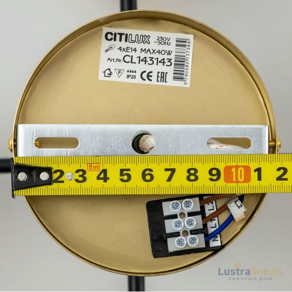 Люстра на штанге Citilux Шарлиз CL143143 Люстра на штанге Citilux Шарлиз CL143143