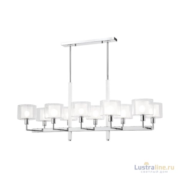 Люстра на штанге Crystal Lux MAESTRO SP-PL10 L1100 CHROME