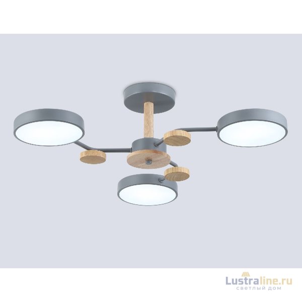 Люстра на штанге Ambrella Light Linetech Comfort FL4856 Люстра на штанге Ambrella Light Linetech Comfort FL4856