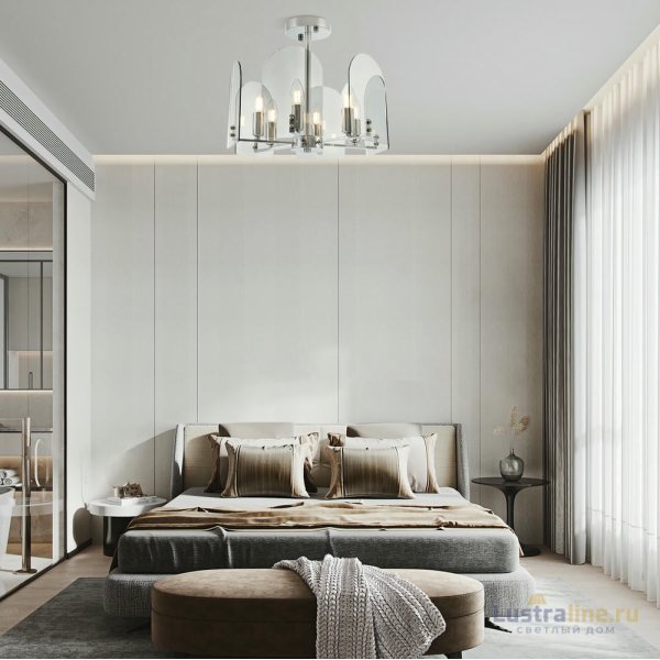 Люстра на штанге Arte Milano Sorrento 377309/6/390 CR Люстра на штанге Arte Milano Sorrento 377309/6/390 CR
