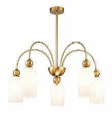Люстра на штанге Escada Ode 686/5PL Copper