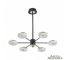 Люстра на штанге Arte Milano 277499/6 BK/GD