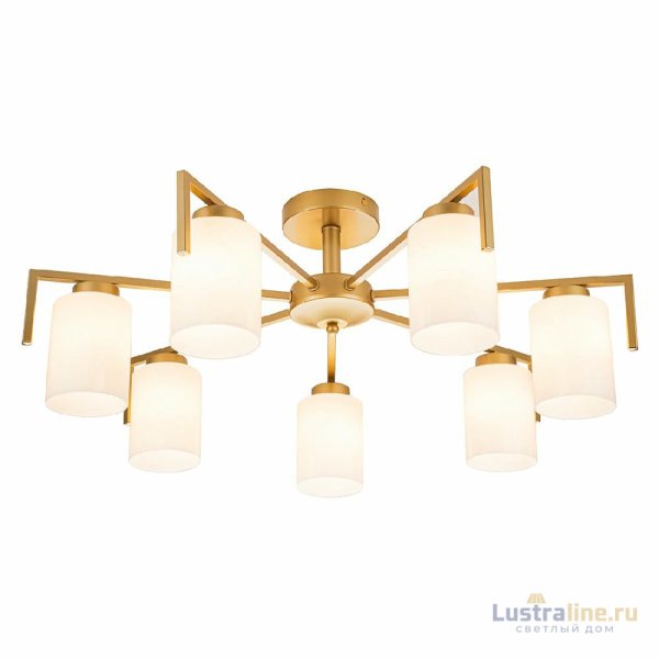 Люстра на штанге Escada Style 1142/7P Gold