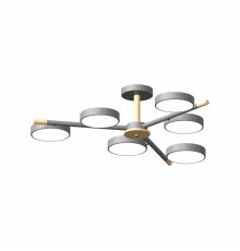 Люстра на штанге LED4U L3208-800 GR