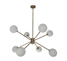 Люстра на штанге Zortes Ragy ZRS.1893.08 Люстра на штанге Zortes Ragy ZRS.1893.08