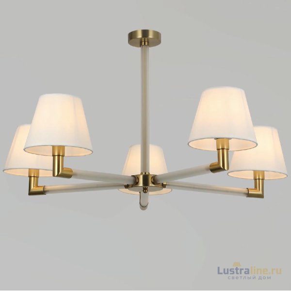 Люстра на штанге Illumico IL0501-5P-79 BRASS
