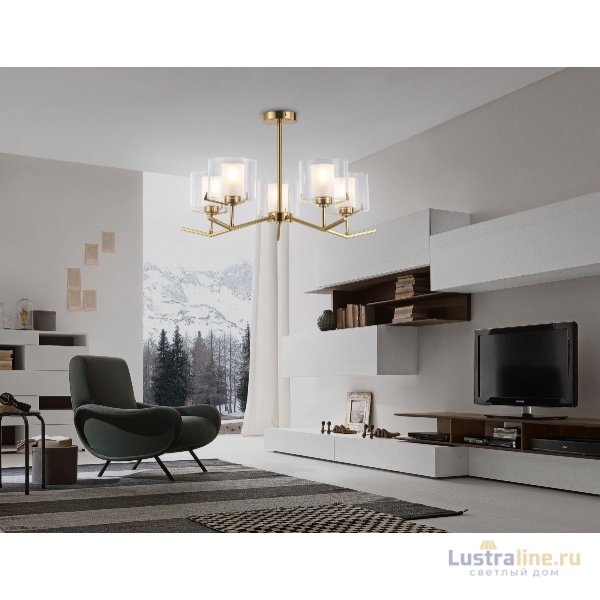 Люстра на штанге Ambrella Light High Light Modern LH57007 Люстра на штанге Ambrella Light High Light Modern LH57007