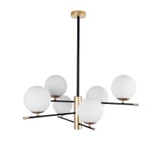 Люстра на штанге Arte Lamp Arkab A2225LM-6BK