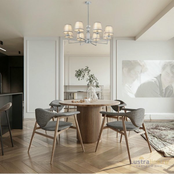 Люстра на штанге Arte Milano 344401/8 CR