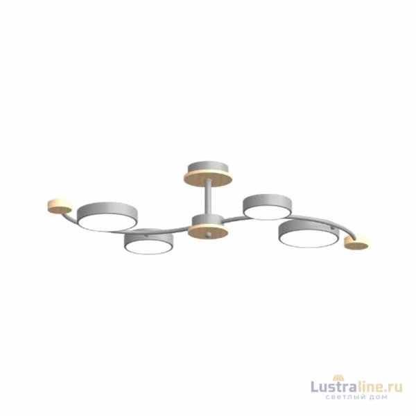 Люстра на штанге LED4U L3206-800 GR