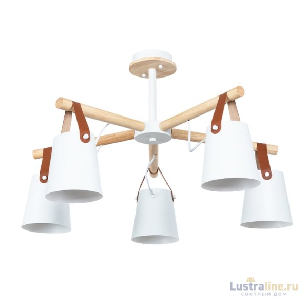 Люстра на штанге Arte Lamp Thomas A7032PL-5WH Люстра на штанге Arte Lamp Thomas A7032PL-5WH