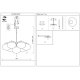 Люстра на штанге ST Luce Modica SL1503.403.07