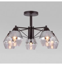 Люстра на штанге Eurosvet Takara 70135/5 кофе a056965