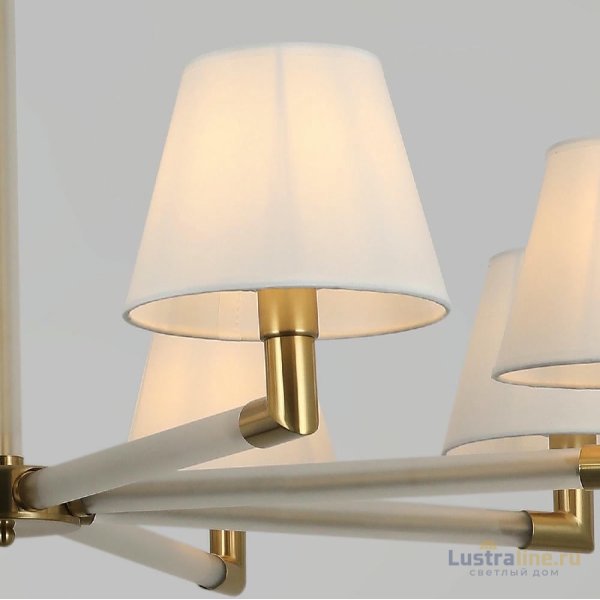 Люстра на штанге Illumico IL0501-8P-79 BRASS