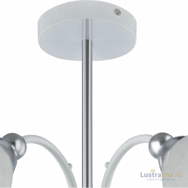 Люстра на штанге Arte Milano Napoli 326008/3 WH+CR Люстра на штанге Arte Milano Napoli 326008/3 WH+CR