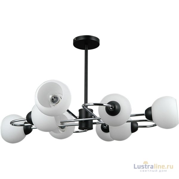 Люстра на штанге Illumico IL0451-8PCSQ-79 BK