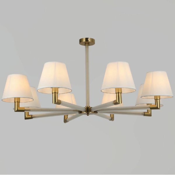 Люстра на штанге Illumico IL0501-8P-79 BRASS